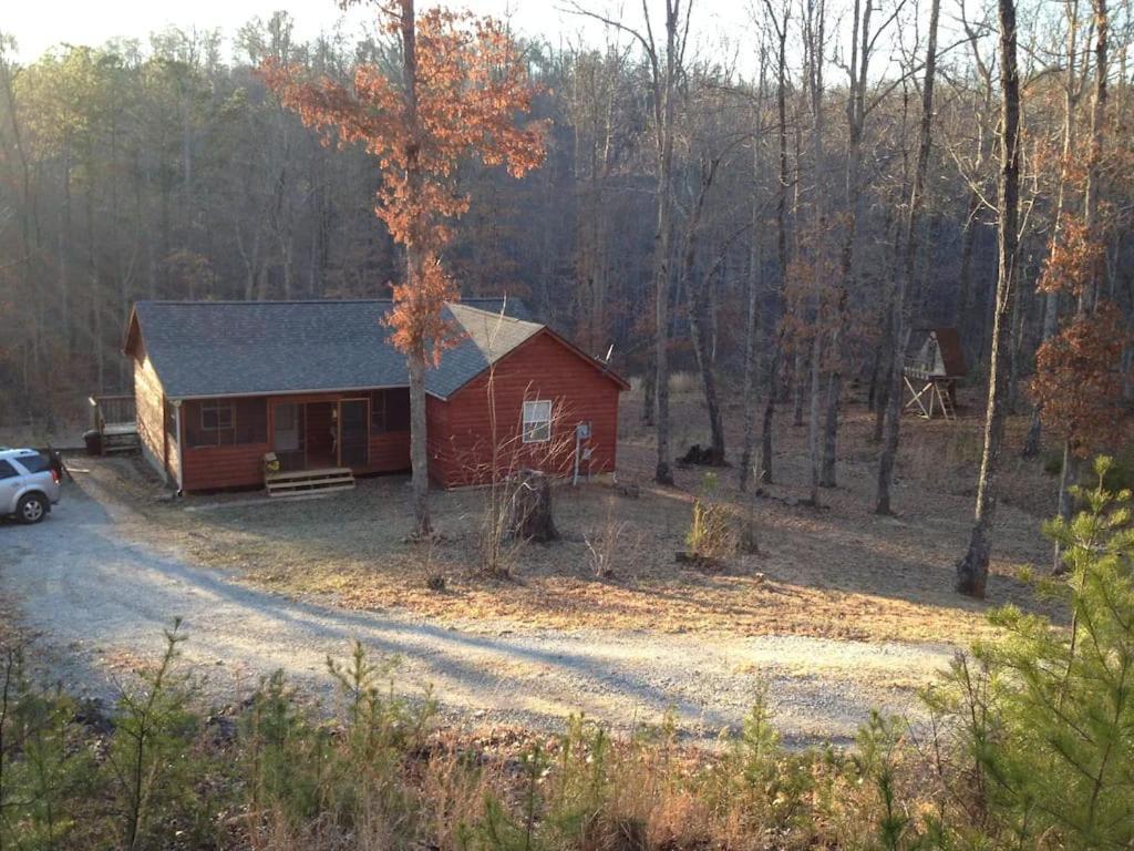Gas Fireplace, Firepit, And Cedar Adirondack Chair Spencer Exterior foto